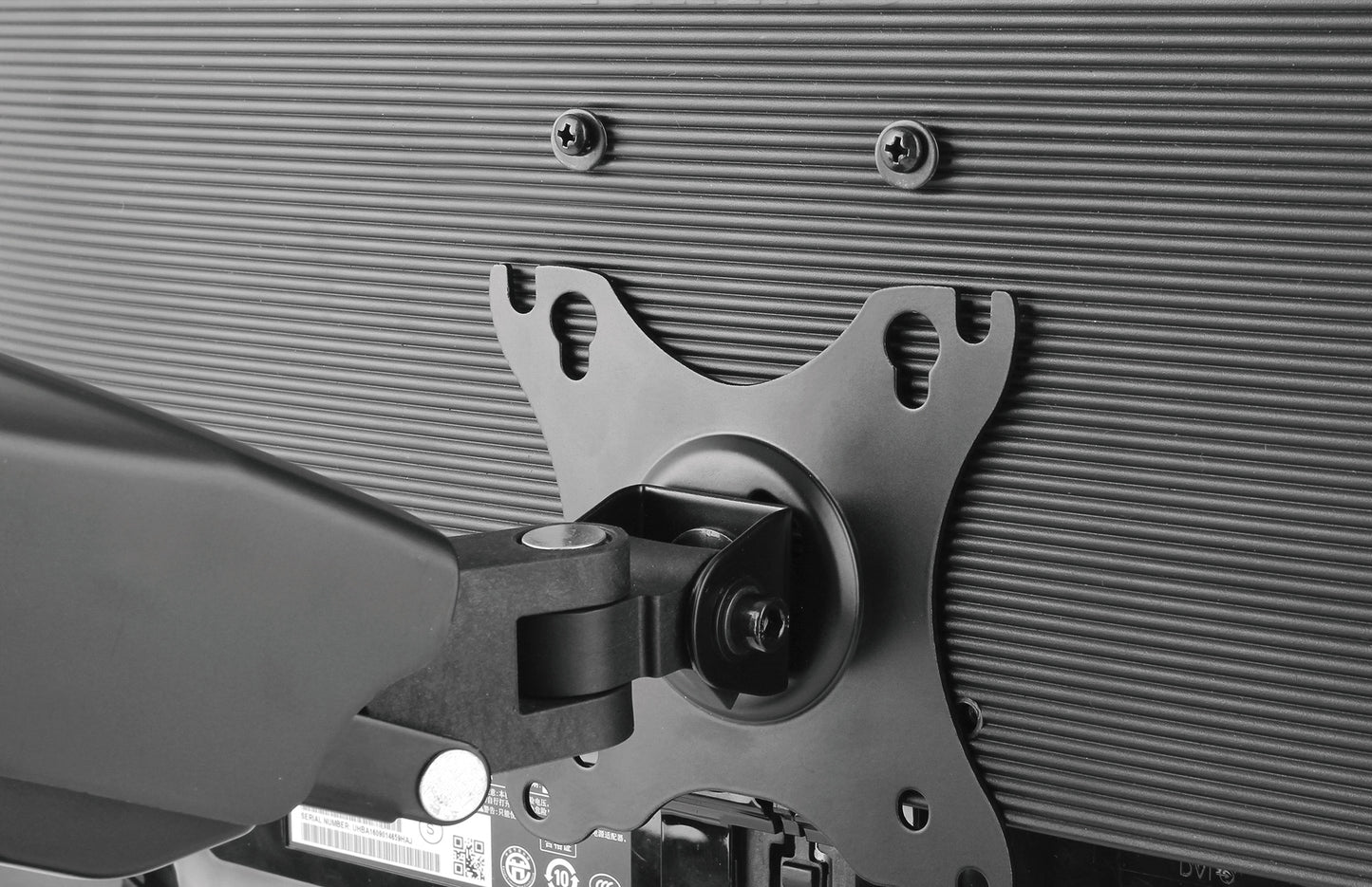 Tischhalterung für zwei Monitore von 17 bis 32 Zoll Image 6