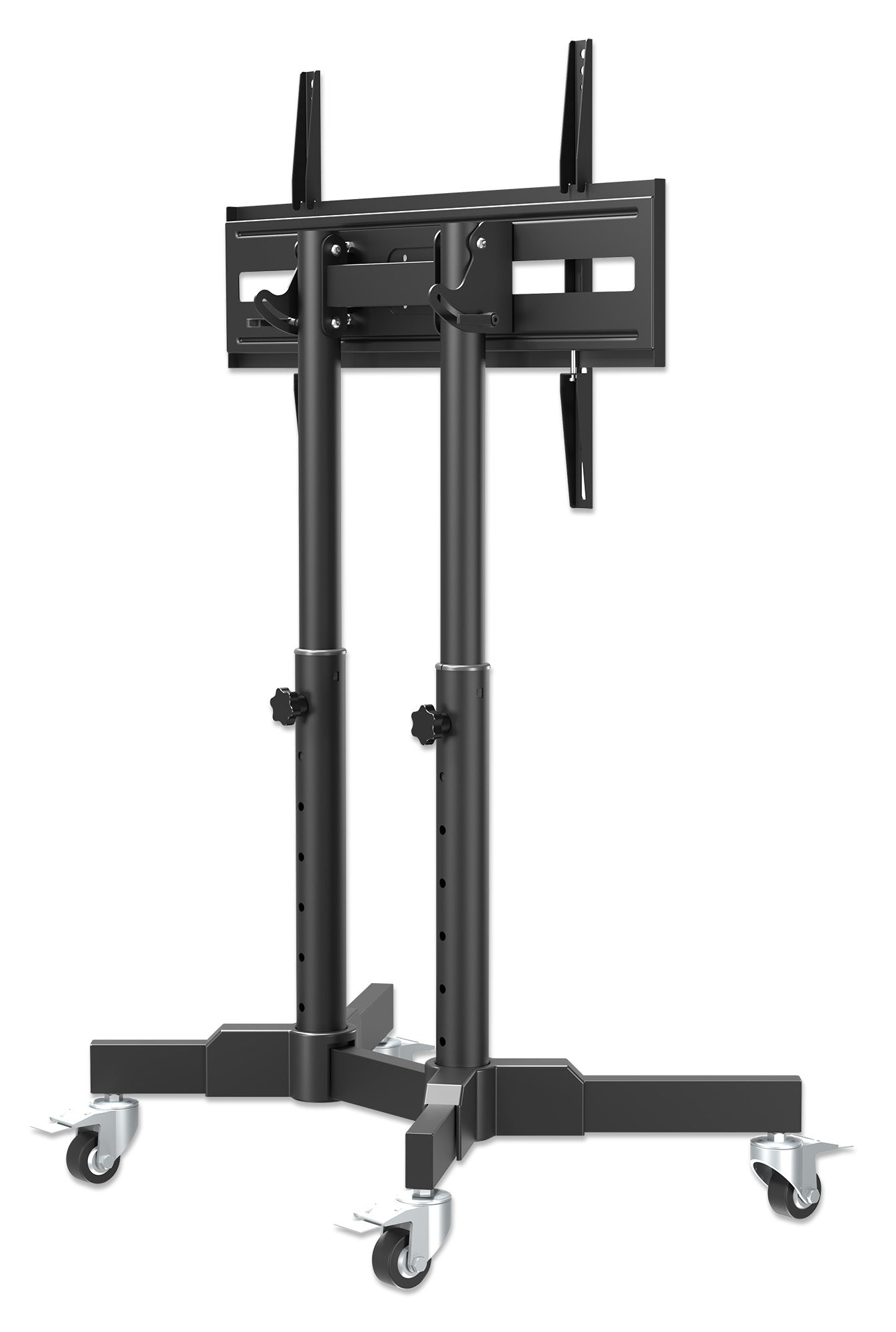 Kompakter TV-Ständer auf Rollen für 23 bis 70 Zoll, neigbar und höhenverstellbar Image 12