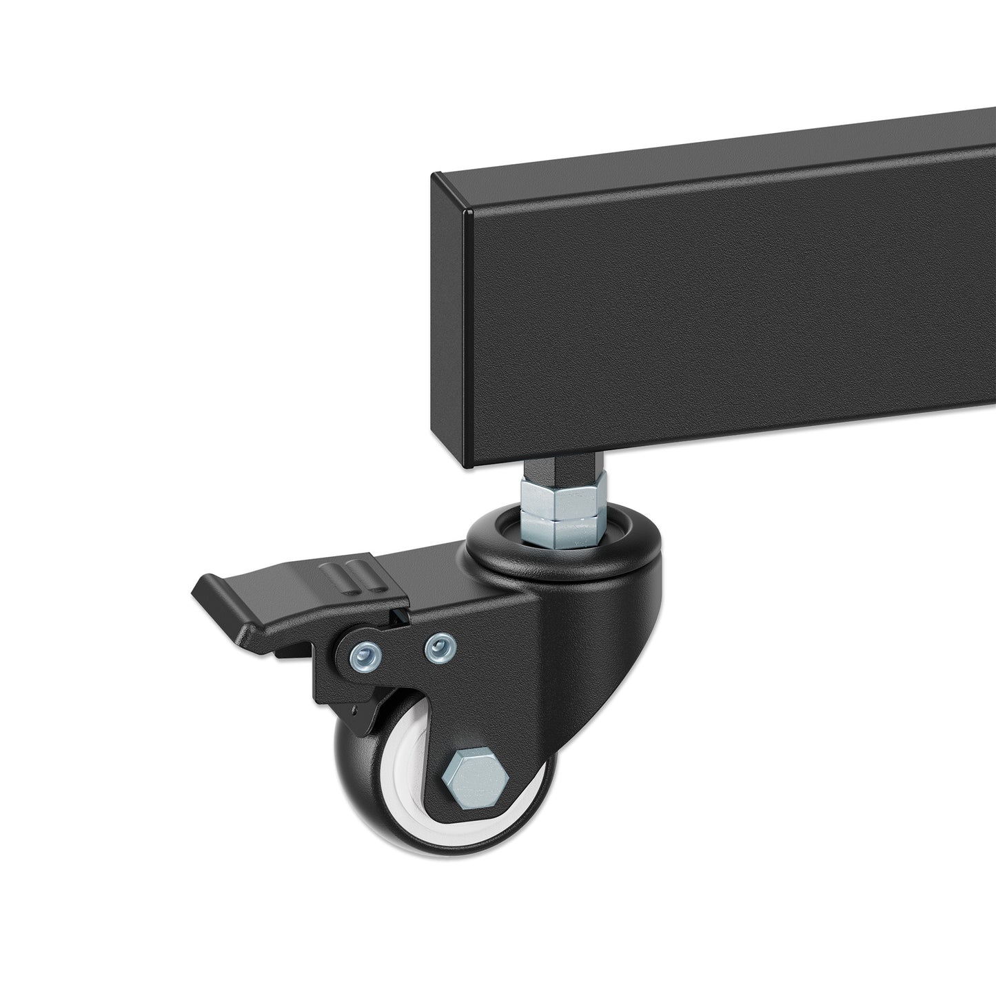TV-Ständer auf Rollen für 37 bis 70 Zoll, neigbar und höhenverstellbar Image 11