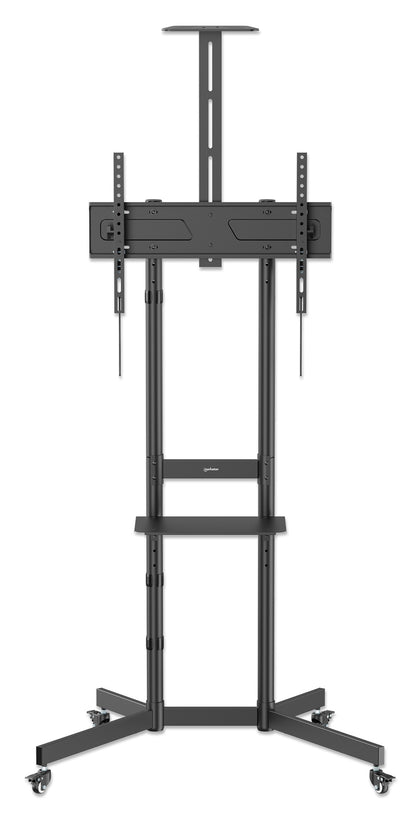 TV-Ständer auf Rollen für 37 bis 70 Zoll, neigbar und höhenverstellbar Image 3