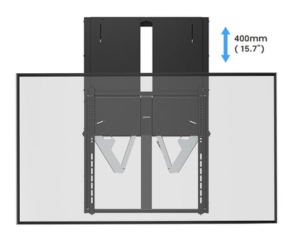 TV-Wandhalterung, höhenverstellbar mit werkzeuglosem Lift&Lock-System, für 55 bis 75 Zoll Image 4