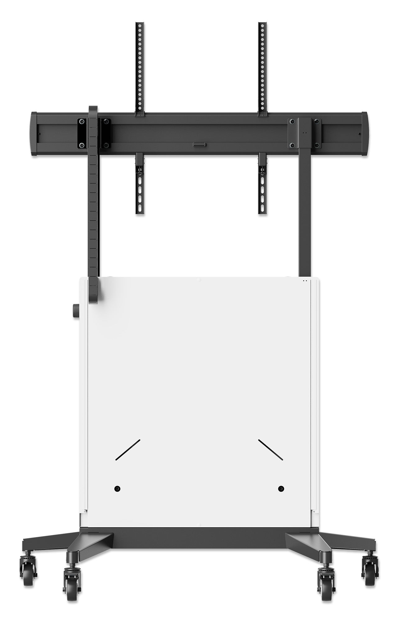 TV-Ständer auf Rollen, höhenverstellbar mit werkzeuglosem Lift&Lock-System, für 50 bis 100 Zoll Image 9