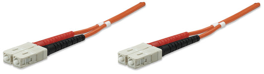Glasfaser LWL-Anschlusskabel, Duplex, Multimode Image 1