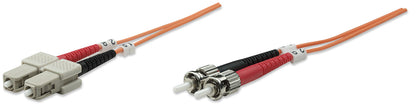 Glasfaser LWL-Anschlusskabel, Duplex, Multimode Image 1