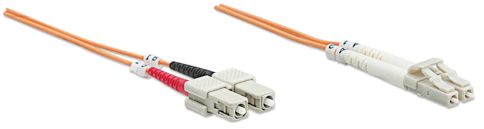 Glasfaser LWL-Anschlusskabel, Duplex, Multimode Image 3