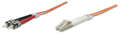 Glasfaser LWL-Anschlusskabel, Duplex, Multimode Image 1