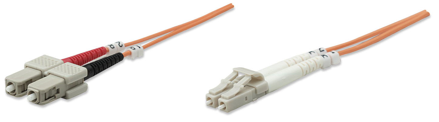 Glasfaser LWL-Anschlusskabel, Duplex, Multimode Image 1