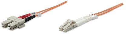 Glasfaser LWL-Anschlusskabel, Duplex, Multimode Image 1
