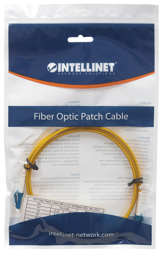 Glasfaser LWL-Anschlusskabel, Duplex, Singlemode Packaging Image 2