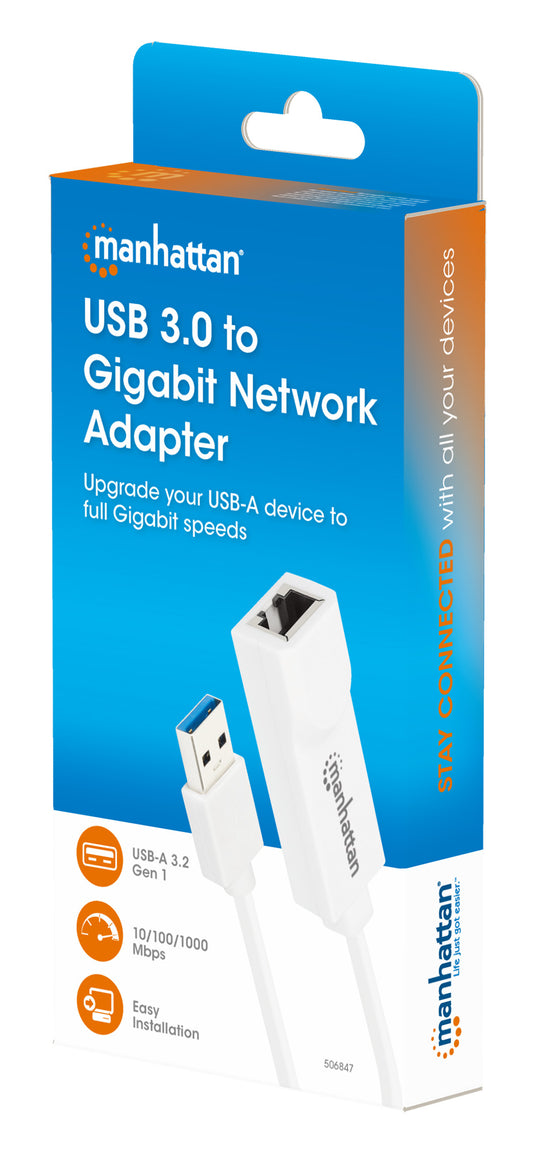 USB-A auf Gigabit-Ethernet-Netzwerkadapter Packaging Image 2