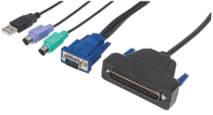1-Port VGA-Kabel für KVM-Konsole Image 1