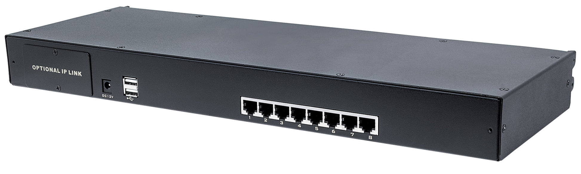 Modularer 8-Port KVM-Switch mit Cat5-/VGA-Schnittstelle Image 1
