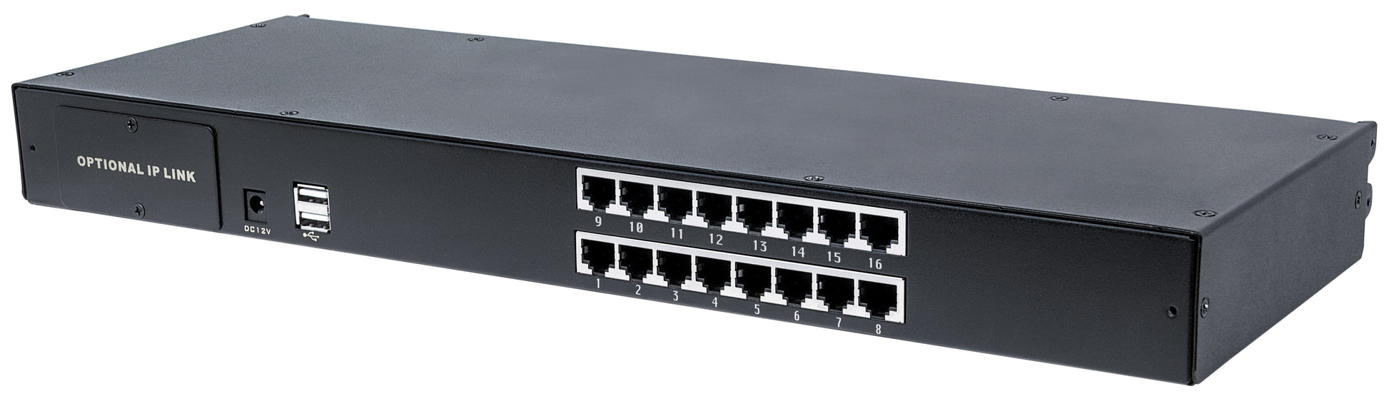 Modularer 16-Port KVM-Switch mit Cat5-/VGA-Schnittstelle Image 1