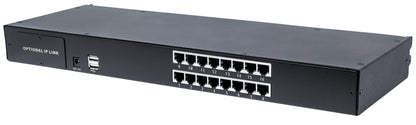 Modularer 16-Port KVM-Switch mit Cat5-/VGA-Schnittstelle Image 1