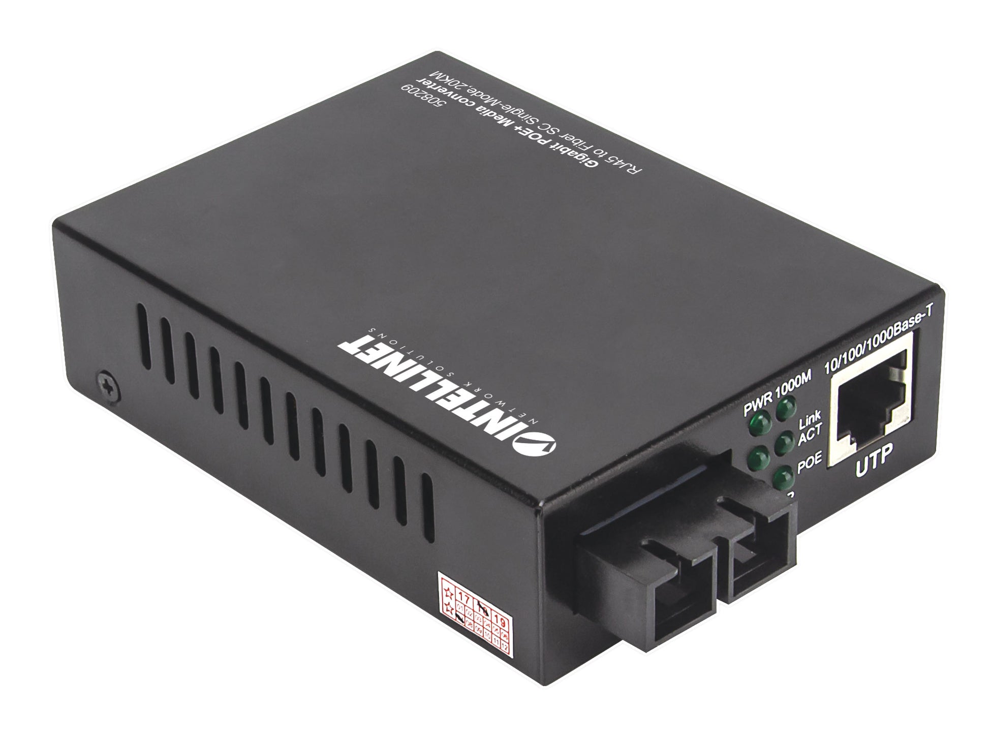 Gigabit PoE+ Medienkonverter Image 3