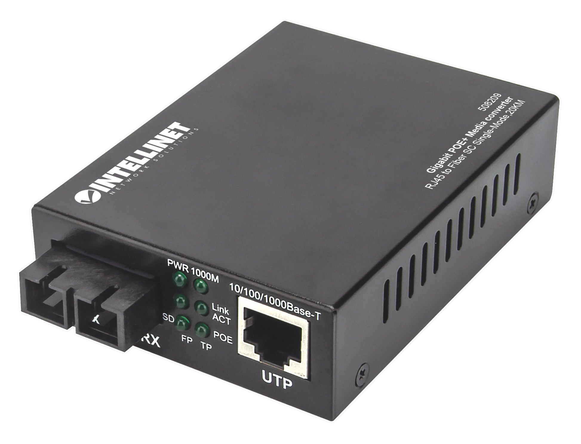 Gigabit PoE+ Medienkonverter Image 1