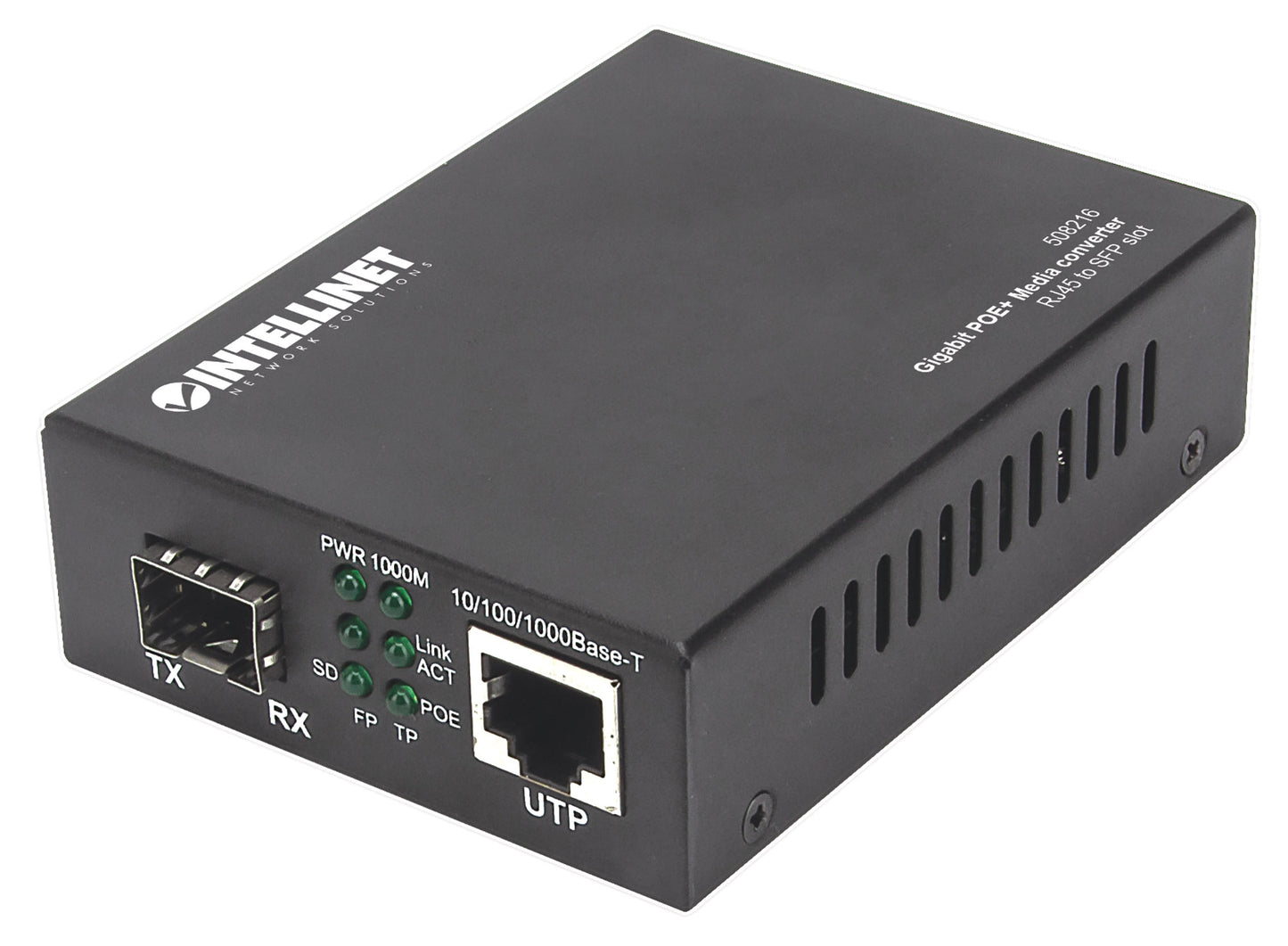 Gigabit PoE+ Medienkonverter Image 1