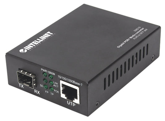Gigabit PoE+ Medienkonverter Image 1