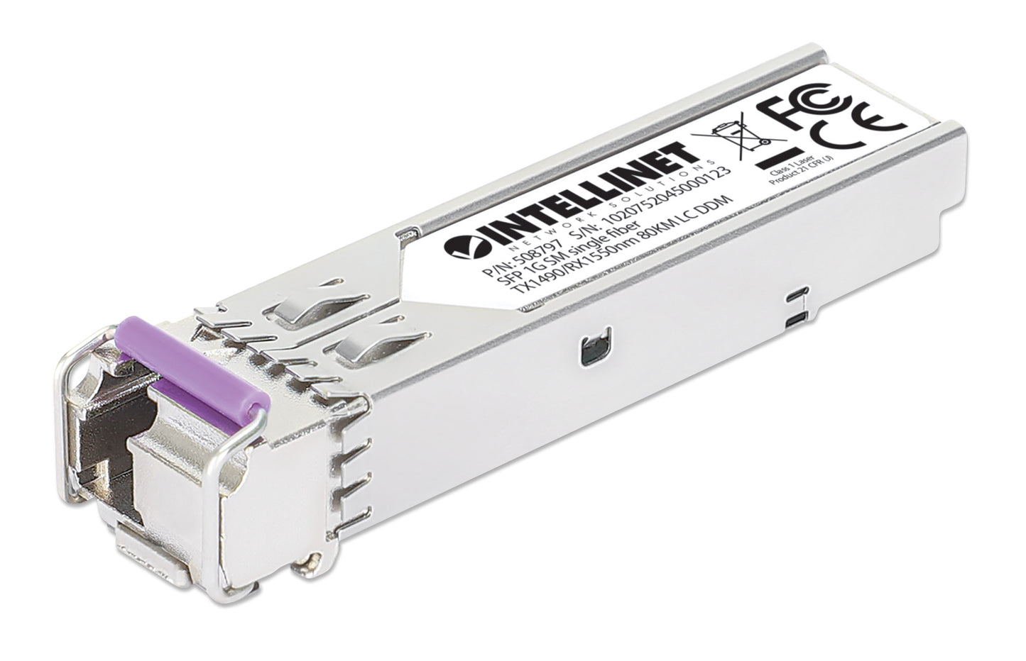 Gigabit SFP-Modul / Mini-GBIC Transceiver WDM bidirektional für LWL-Kabel Image 1