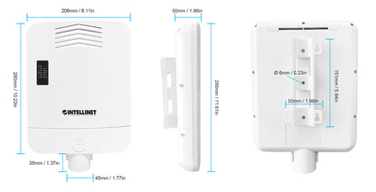 Outdoor PoE-Powered 5-Port Gigabit Switch mit PoE-Passthrough / 4-Port PoE+ Extender Image 12