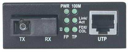 Fast Ethernet WDM bidirektionaler Singlemode Medienkonverter Image 3