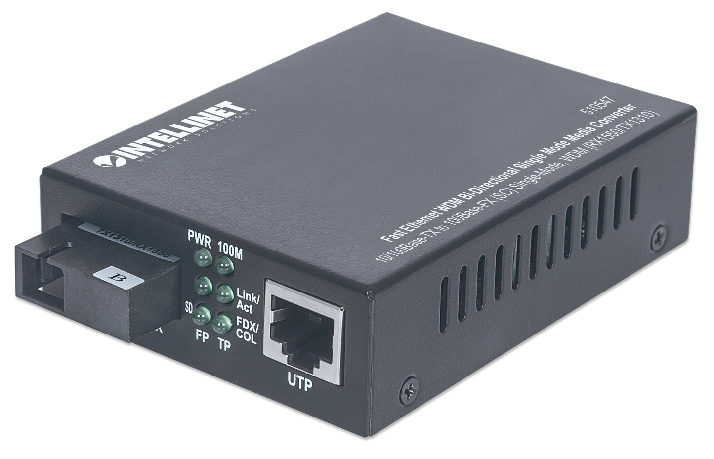 Fast Ethernet WDM bidirektionaler Singlemode Medienkonverter Image 1