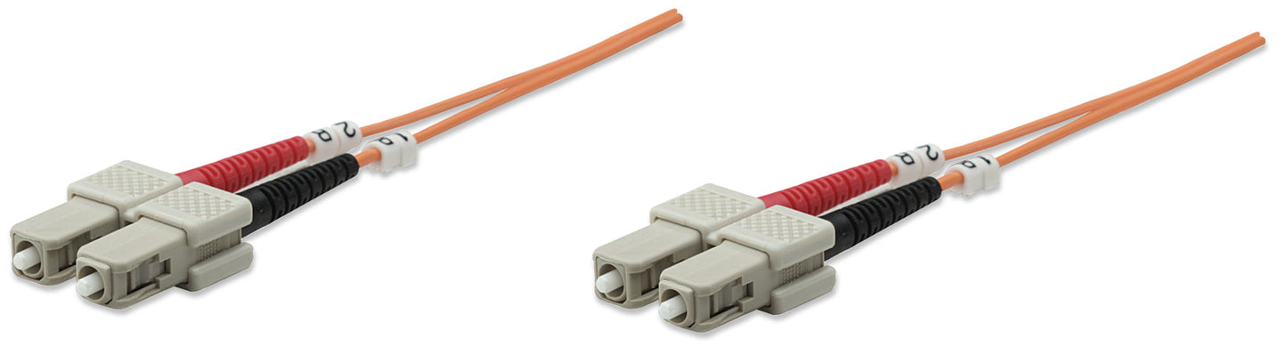Glasfaser LWL-Anschlusskabel, Duplex, Multimode Image 1