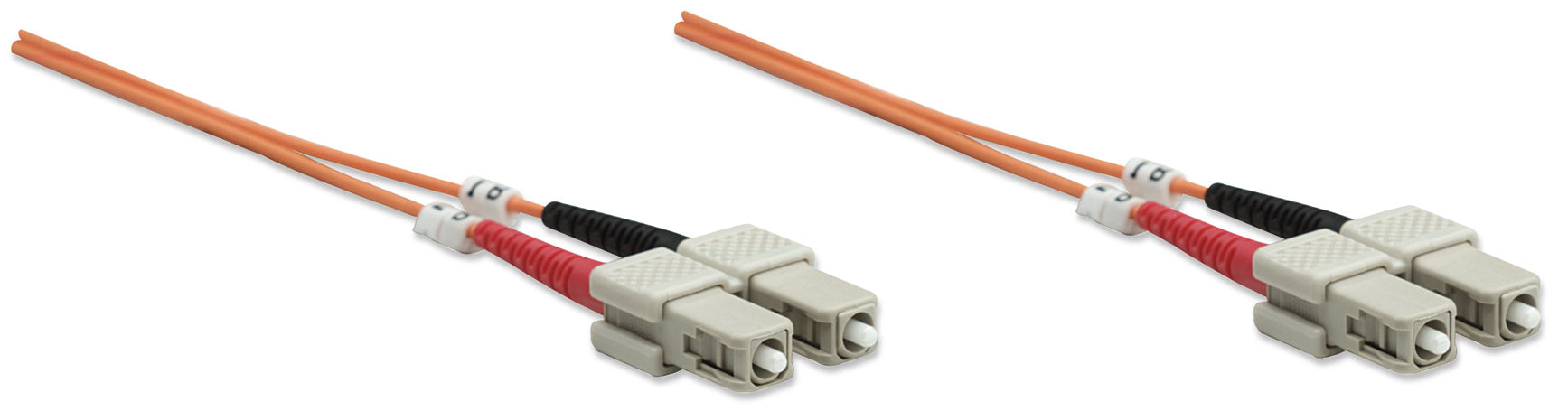 Glasfaser LWL-Anschlusskabel, Duplex, Multimode Image 3