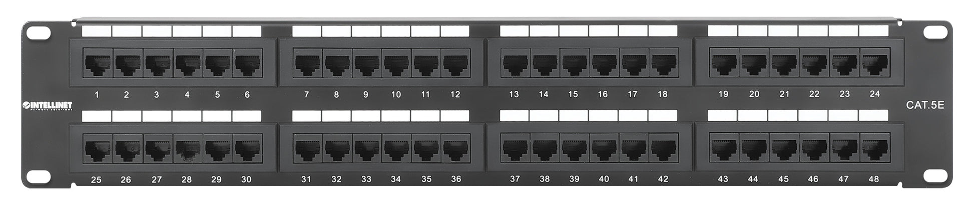 48-Port Cat5e Patchpanel Image 4