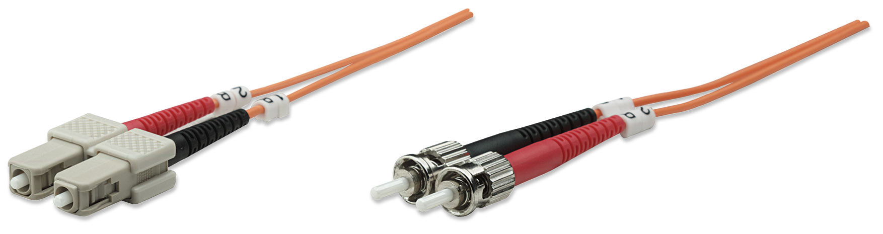 Glasfaser LWL-Anschlusskabel, Duplex, Multimode Image 1