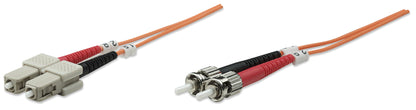 Glasfaser LWL-Anschlusskabel, Duplex, Multimode Image 1