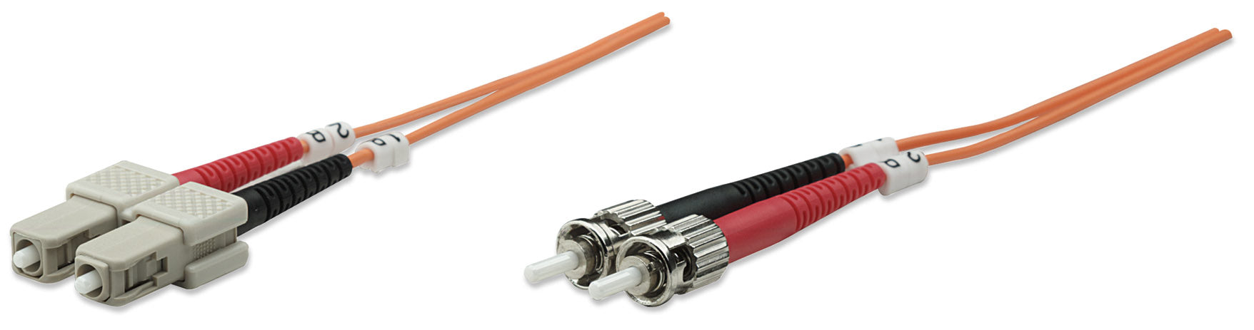 Glasfaser LWL-Anschlusskabel, Duplex, Multimode Image 1