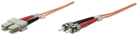 Glasfaser LWL-Anschlusskabel, Duplex, Multimode Image 1