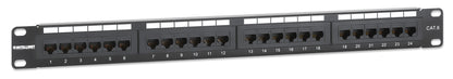 Cat6 24-Port Patchpanel, 1 HE Image 3