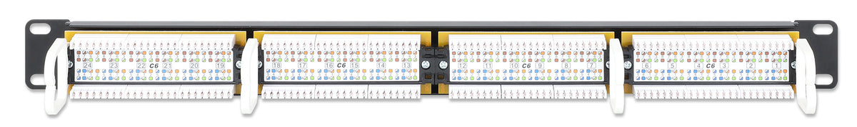 Cat6 24-Port Patchpanel, 1 HE Image 5