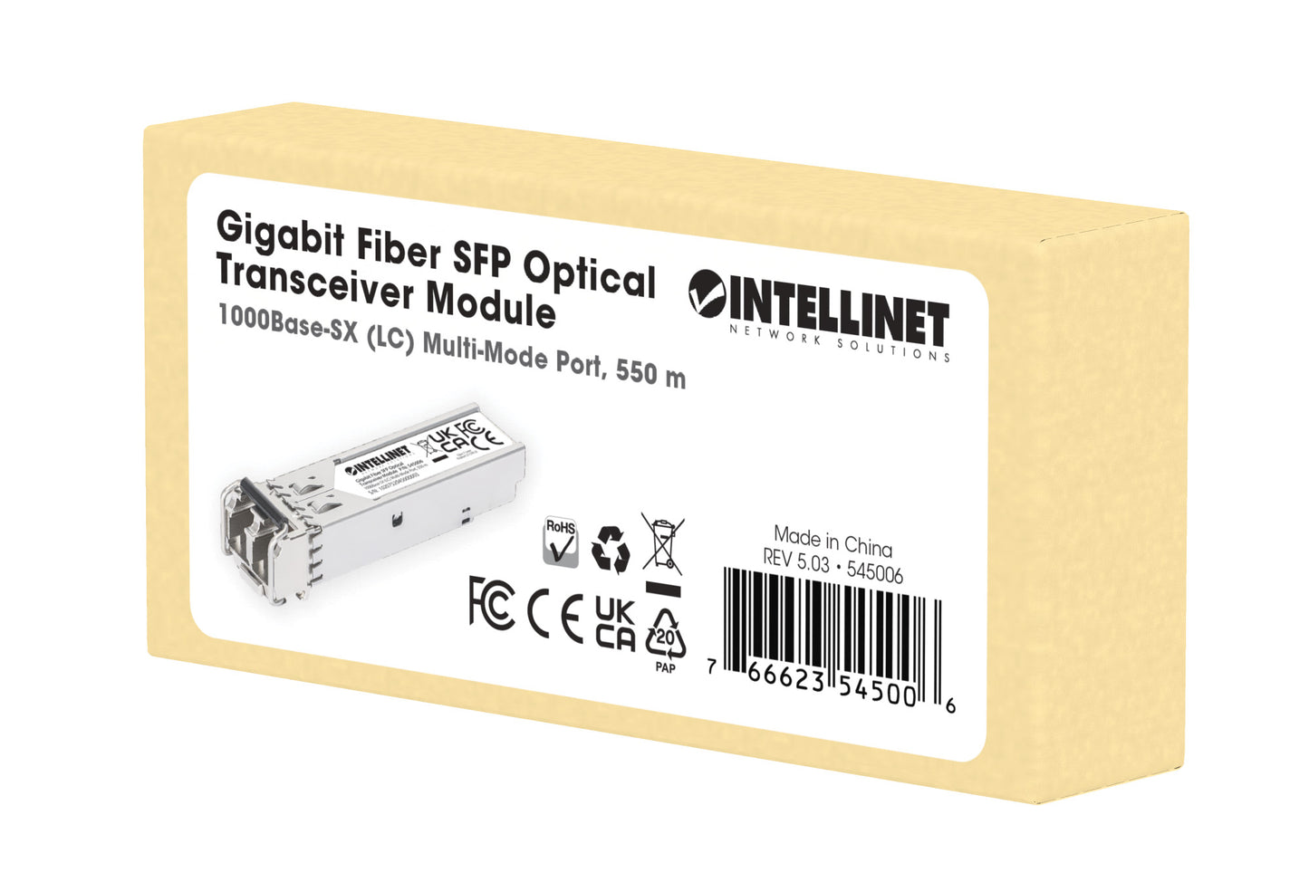 Gigabit SFP-Modul / Mini-GBIC Transceiver für LWL-Kabel Packaging Image 2