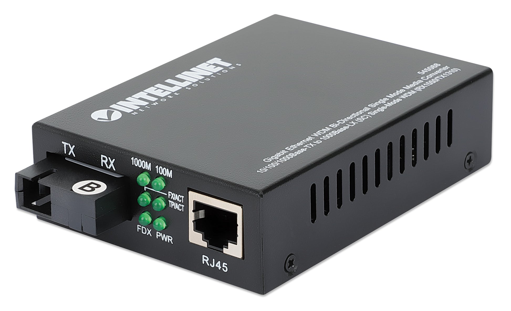 Gigabit Ethernet WDM bidirektionaler Singlemode Medienkonverter Image 1