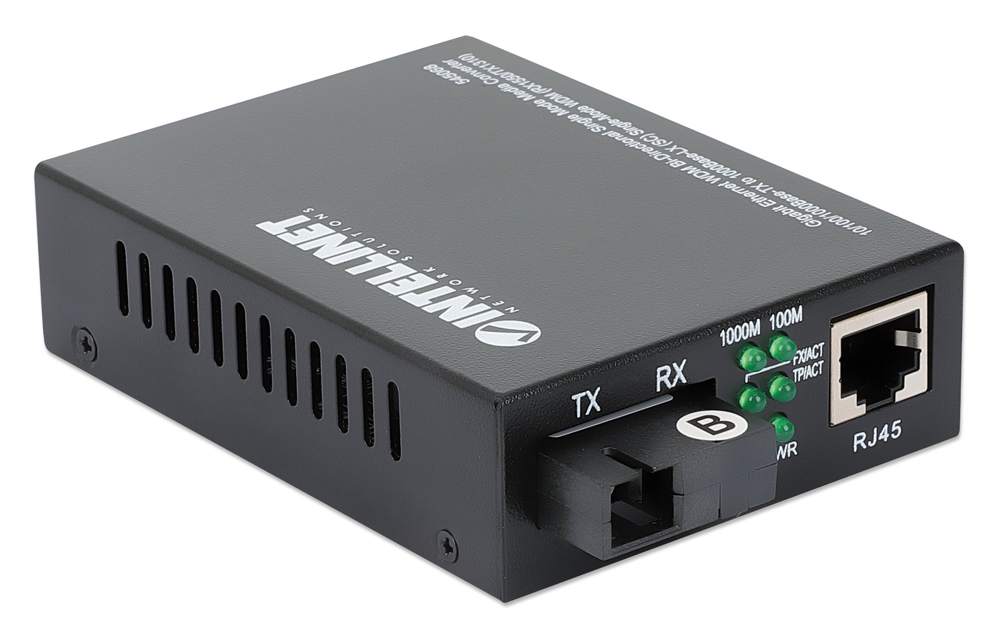 Gigabit Ethernet WDM bidirektionaler Singlemode Medienkonverter Image 2
