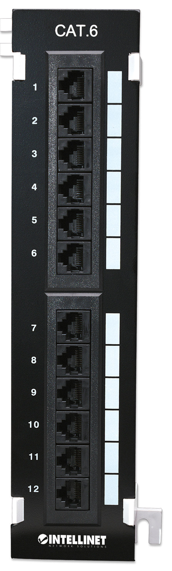 Cat6 12-Port Patchpanel zur Wandmontage Image 5