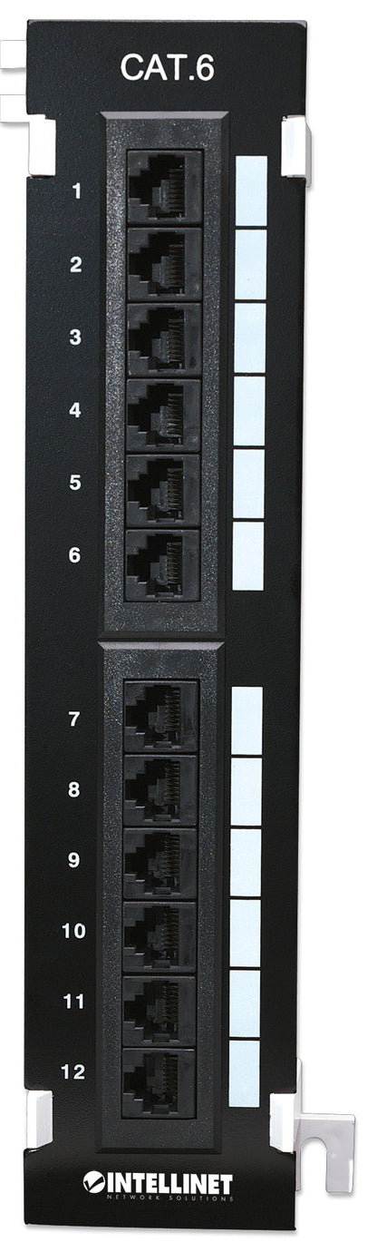 Cat6 12-Port Patchpanel zur Wandmontage Image 5