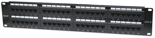 48-Port Cat6 Patchpanel Image 1