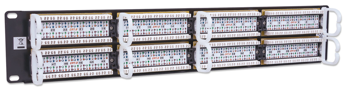 Cat6 48-Port Patchpanel, 2 HE Image 5