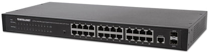24-Port Web-Managed Gigabit Ethernet Switch mit 2 SFP-Ports Image 1