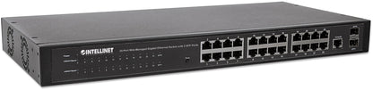 24-Port Web-Managed Gigabit Ethernet Switch mit 2 SFP-Ports Image 3