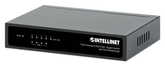 PoE-Powered 5-Port PoE+ Gigabit Switch mit PoE-Passthrough Image 1