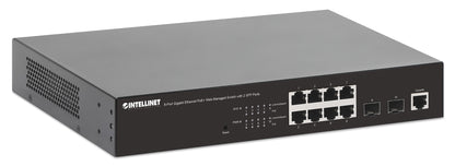 8-Port Gigabit Ethernet PoE+ Web-Managed Switch mit 2 SFP-Ports Image 3