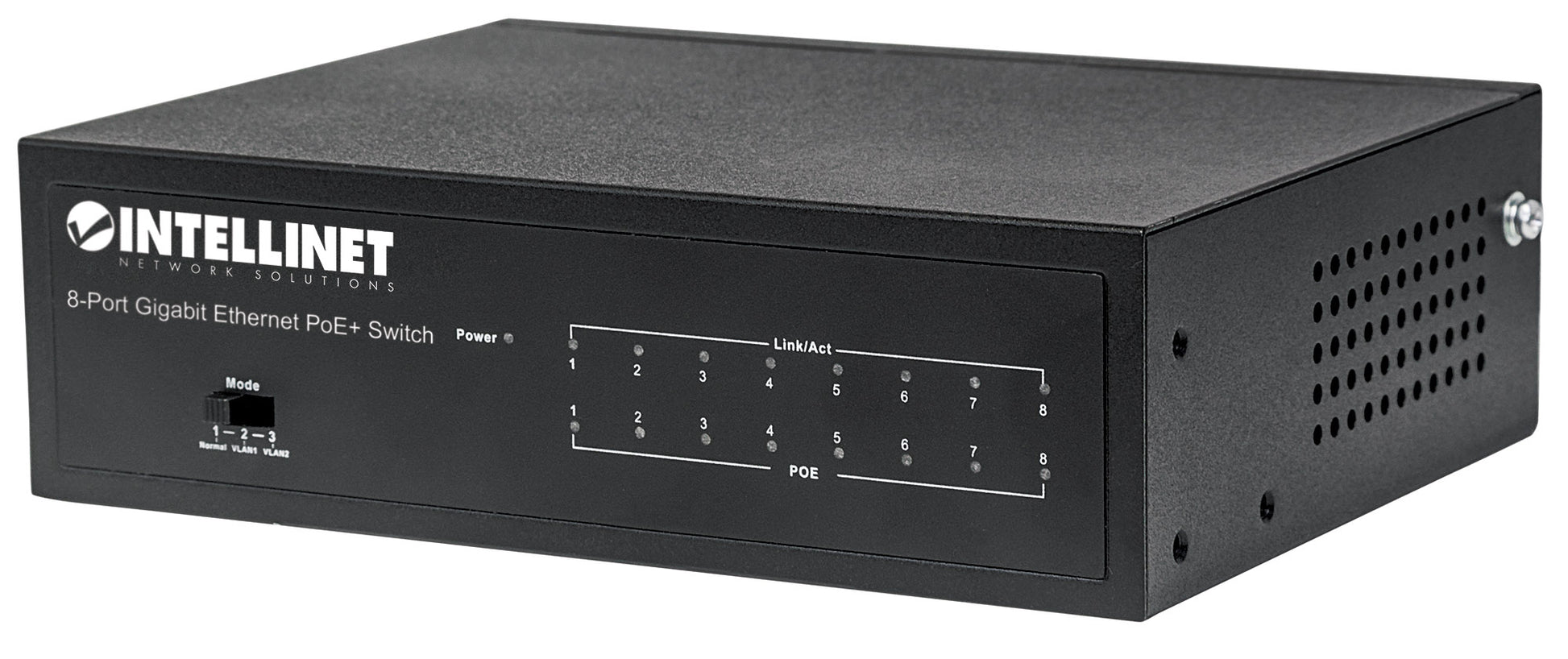 8-Port Gigabit Ethernet PoE+ Switch Image 1