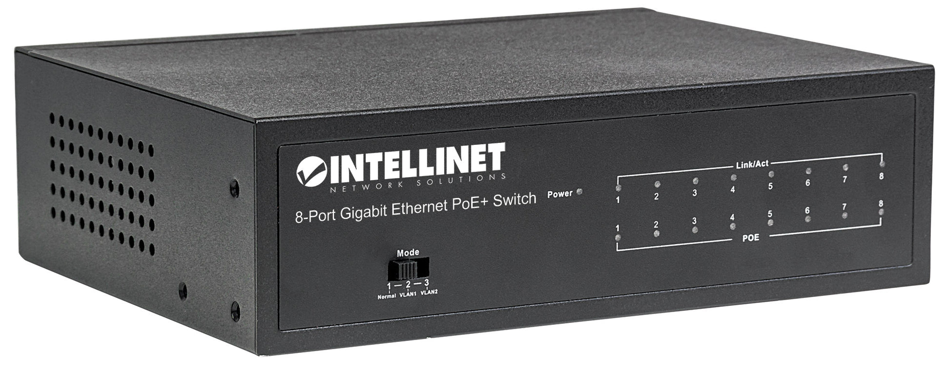 8-Port Gigabit Ethernet PoE+ Switch Image 3