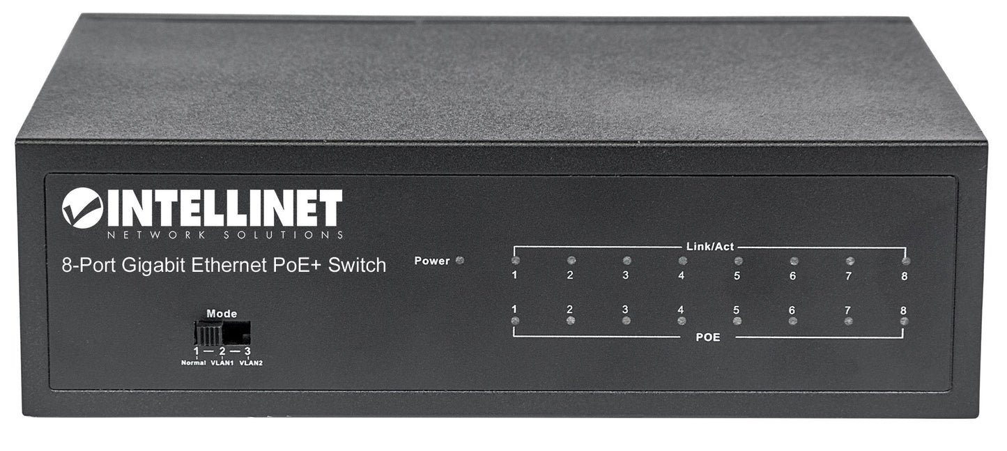 8-Port Gigabit Ethernet PoE+ Switch Image 4