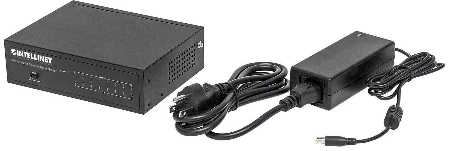 8-Port Gigabit Ethernet PoE+ Switch Image 8